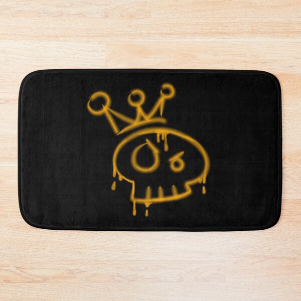 Item preview, Y2k graffiti skull with crown  designed and sold by YaroshMaria.