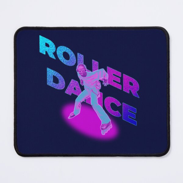 Item preview, Roller Dance Guy Neon Y2K Synthwave Skating designed and sold by ZJDesignsArt.