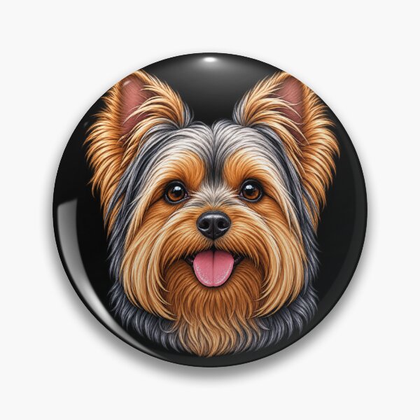 Item preview, Cute Yorkshire Terrier Yorkie Dog Face Portrait designed and sold by getpressedshirt.