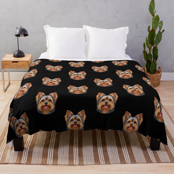 Item preview, Cute Yorkshire Terrier Yorkie Dog Face Portrait designed and sold by getpressedshirt.