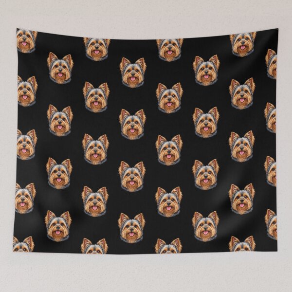 Item preview, Cute Yorkshire Terrier Yorkie Dog Face Portrait designed and sold by getpressedshirt.