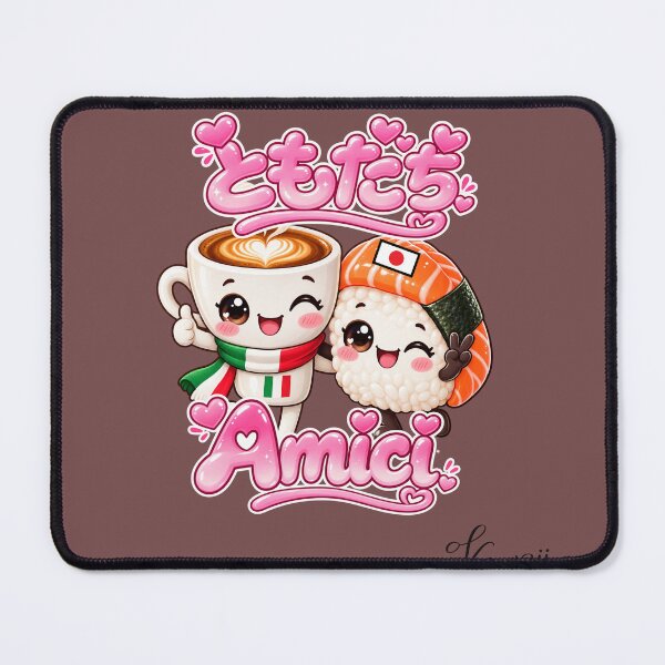 Item preview, Amici Tomodachi – Italy Japan Kawaii Friendship designed and sold by The Kawaii Forge.