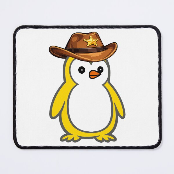 Item preview, Cowboy Sheriff Penguin - Funny Western Pippo designed and sold by Pippo-Penguin.