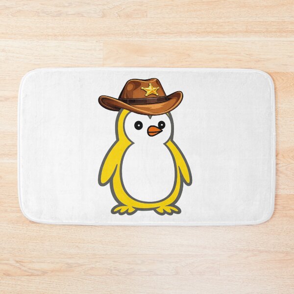 Item preview, Cowboy Sheriff Penguin - Funny Western Pippo designed and sold by Pippo-Penguin.