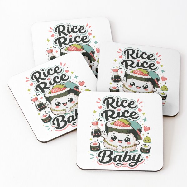 Item preview, Rice Rice Baby- Kawaii Sushi designed and sold by Gee-Na.