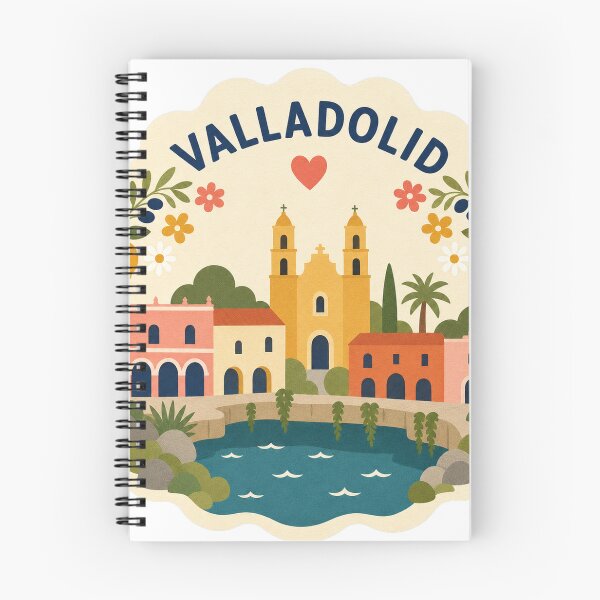Item preview, Valladolid Mexico Travel Souvenir Modern Folk Art designed and sold by VisualArtsOasis.