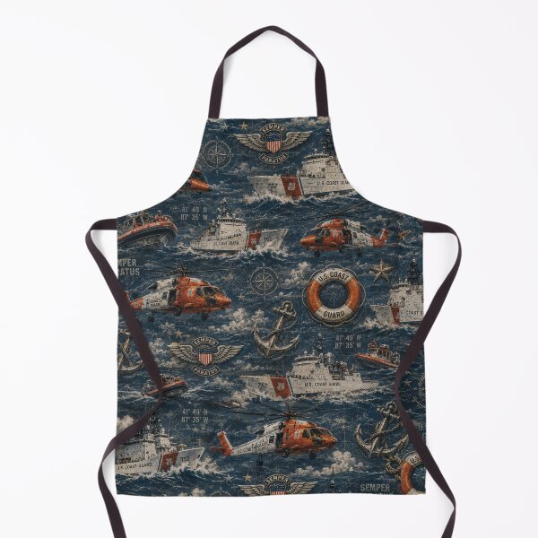 Item preview, Vintage Coast Guard Maritime Pattern designed and sold by Military Insignia Products.