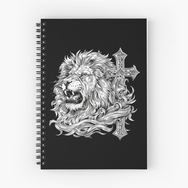 Item preview, Lion of Judah Cross Christian Faith designed and sold by moabeArtistic.