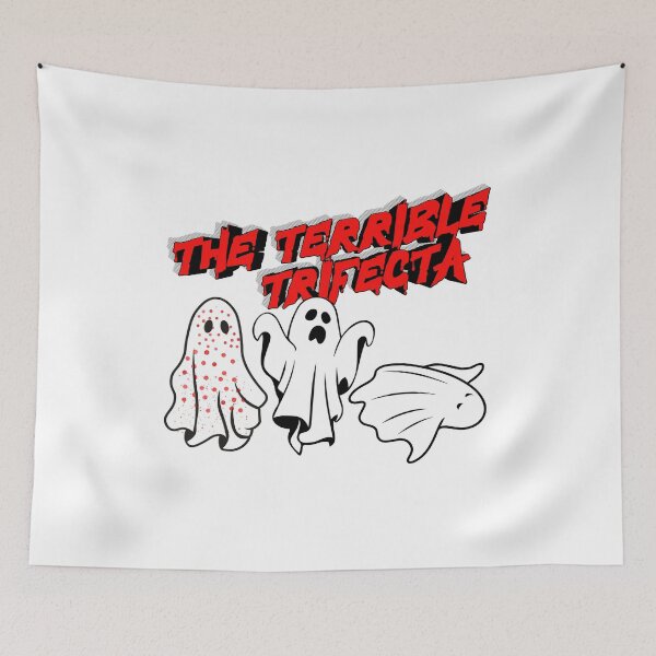 Item preview, The Terrible Trifecta - MCAS, EDS, and POTS Awareness Ghosts designed and sold by pulse_retail.