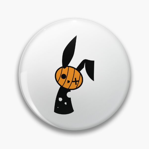 Item preview, Spooky Pumpkin Bunny Figure designed and sold by NagaBT-Draws.