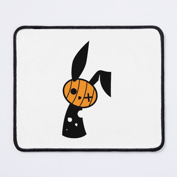 Item preview, Spooky Pumpkin Bunny Figure designed and sold by NagaBT-Draws.