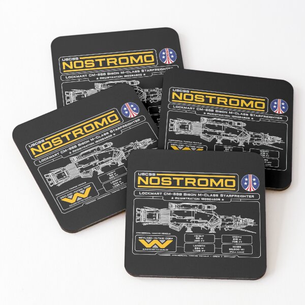 Item preview, Nostromo schematic, Weyland Yutani designed and sold by obstinator.