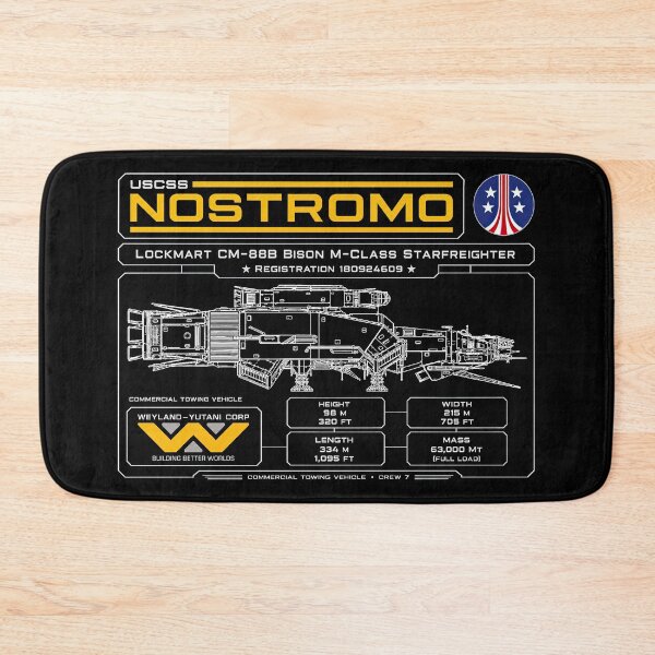 Item preview, Nostromo schematic, Weyland Yutani designed and sold by obstinator.