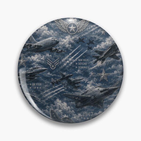 Item preview, Vintage Air Force Aviation Pattern designed and sold by Military Insignia Products.
