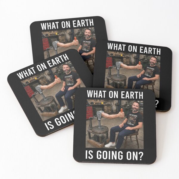 Item preview, What On Earth Is Going On Funny Sarcastic designed and sold by moabeArtistic.