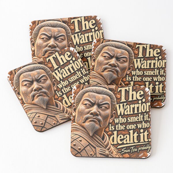 Item preview, Funny Sun Tzu Terracotta Warrior Quote designed and sold by UnseriousArt.