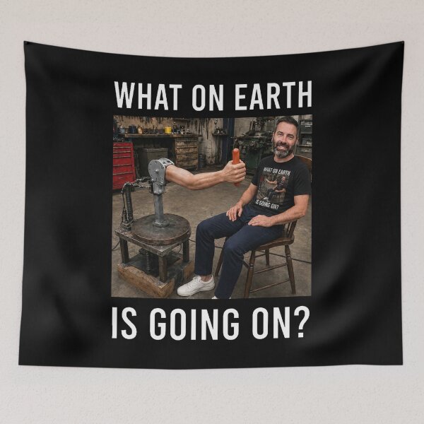 Item preview, What On Earth Is Going On Funny Sarcastic designed and sold by moabeArtistic.