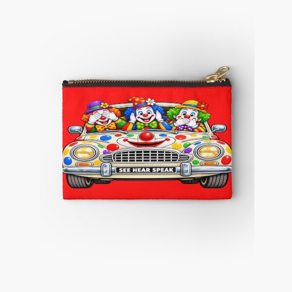 Item preview, Clown car see hear speak no evil designed and sold by JamesDunican.