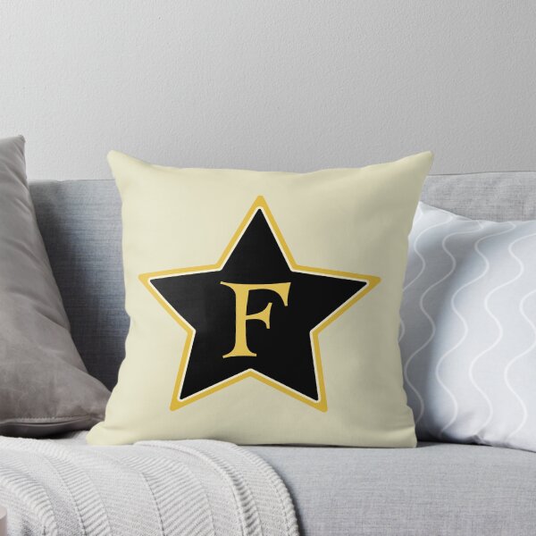 Item preview, Star Monogram F Gold Black designed and sold by Jeallan Designs.