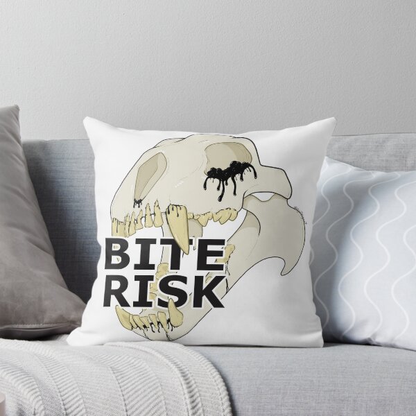 Item preview, "Bite Risk" Skull (Alt. Ver. with Oooze) designed and sold by DigiDragon7.