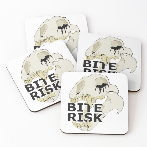Item preview, "Bite Risk" Skull (Alt. Ver. with Oooze) designed and sold by DigiDragon7.