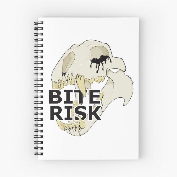 Item preview, "Bite Risk" Skull (Alt. Ver. with Oooze) designed and sold by DigiDragon7.