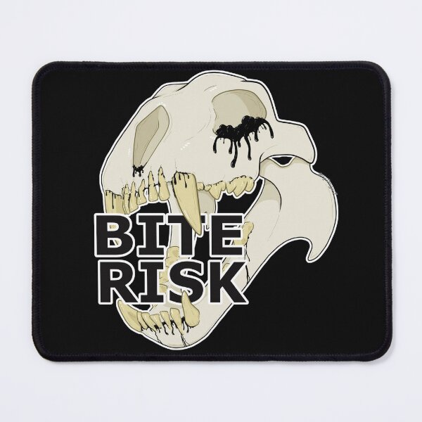 Item preview, "Bite Risk" Skull (Alt. Ver. with Oooze) designed and sold by DigiDragon7.