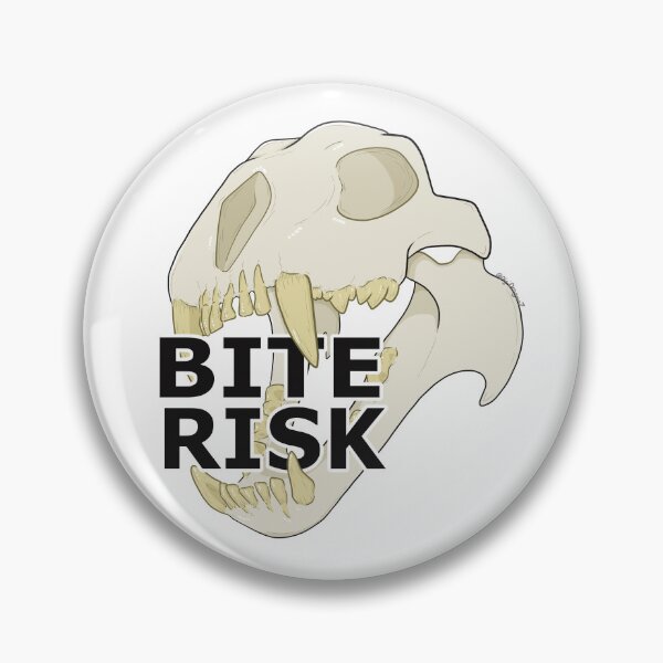 Item preview, "Bite Risk" Skull (Alt. Ver.) designed and sold by DigiDragon7.