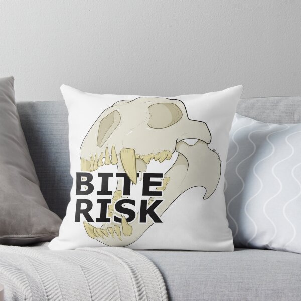 Item preview, "Bite Risk" Skull (Alt. Ver.) designed and sold by DigiDragon7.