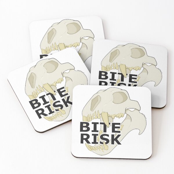 Item preview, "Bite Risk" Skull (Alt. Ver.) designed and sold by DigiDragon7.