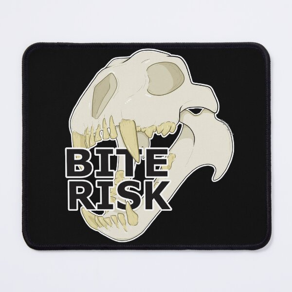Item preview, "Bite Risk" Skull (Alt. Ver.) designed and sold by DigiDragon7.