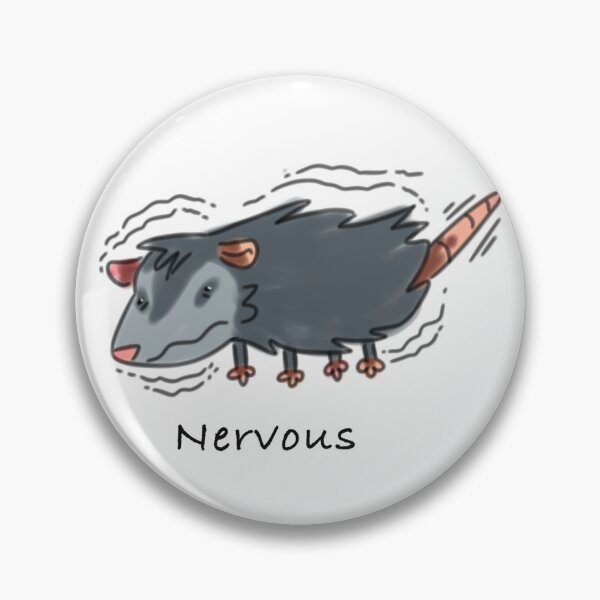 Artikelvorschau, nervöses Opossum entworfen und verkauft von trash-hatchet.