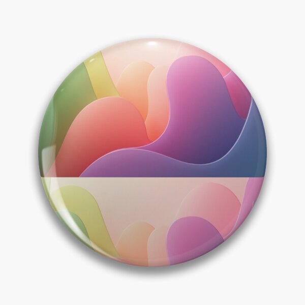 Item preview, Soft Fluid Gradient Abstract Waves Art designed and sold by NikBrin Prevail .