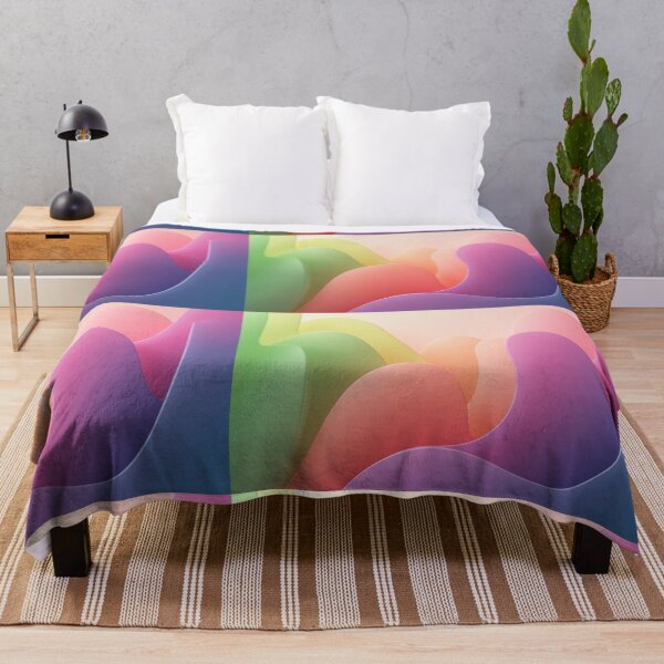 Item preview, Soft Fluid Gradient Abstract Waves Art designed and sold by NikBrin Prevail .