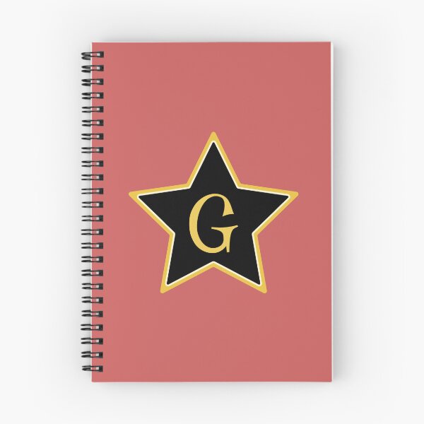 Item preview, Star Monogram G Gold Black designed and sold by Jeallan Designs.