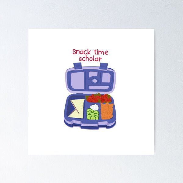 Item preview, Snack Time Scholar - Cute Bento Box Back To School designed and sold by Sissy’s shop.