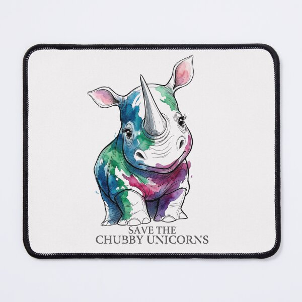 Item preview, Save The Chubby Unicorns designed and sold by Biczekdziczek.
