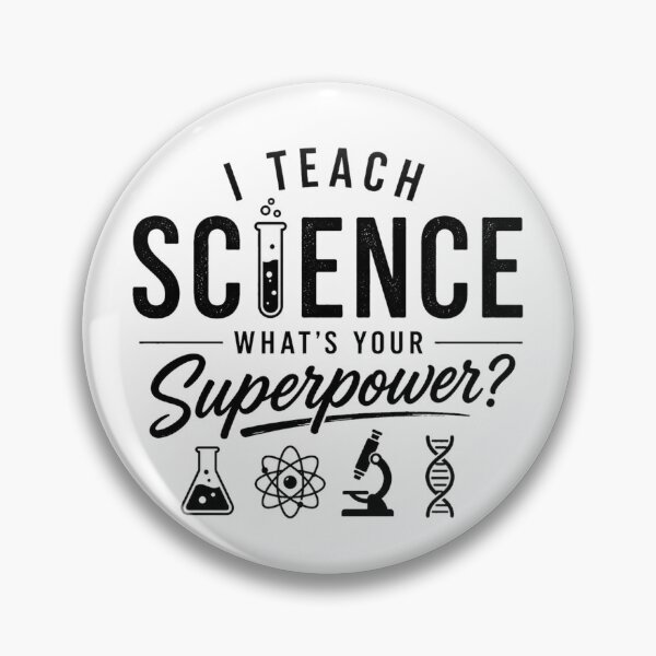 Item preview, I Teach Science What's Your Superpower Funny Science Teacher designed and sold by Yellowriversss.