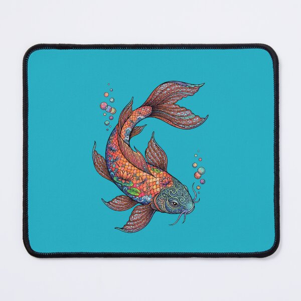 Item preview, JAPANESE KOI, FRESH WATER CREATURES, KOI POND, BOHO DESIGN designed and sold by classic car craze.