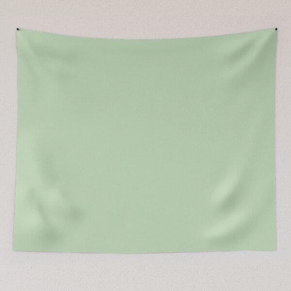 Item preview, Linden Green Plain Solid Minimalist Color designed and sold by Purple Moon .