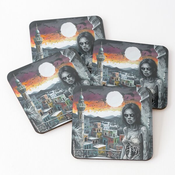 Item preview, Zombie Woman - Sunset Over City designed and sold by NightTimeJ.