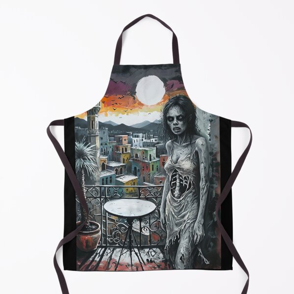Item preview, Zombie Woman - Sunset Over City designed and sold by NightTimeJ.