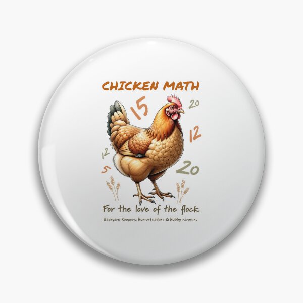 Item preview, Chicken Math Hand Drawn Style designed and sold by Bennie Singh.