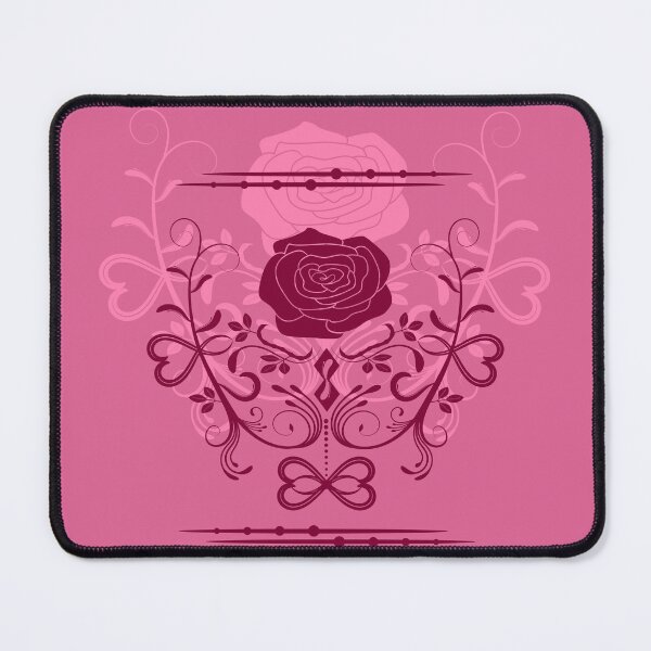 Item preview, Rose ornament, pink, coral designed and sold by RedPoppyStudio.