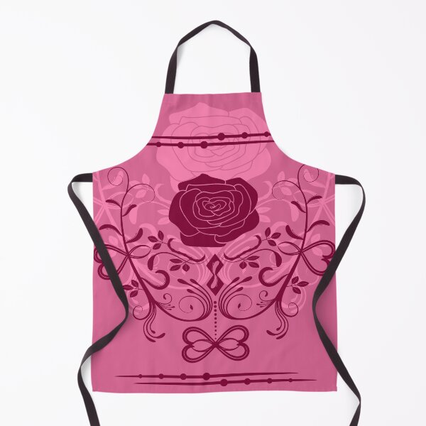 Item preview, Rose ornament, pink, coral designed and sold by RedPoppyStudio.