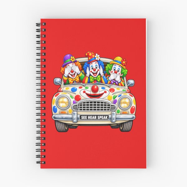 Item preview, Clown car see hear speak no evil  designed and sold by JamesDunican.