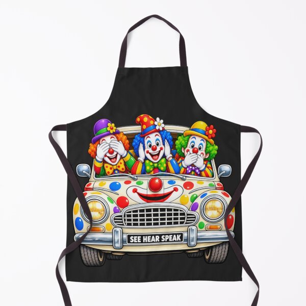 Item preview, Clown car see hear speak no evil  designed and sold by JamesDunican.