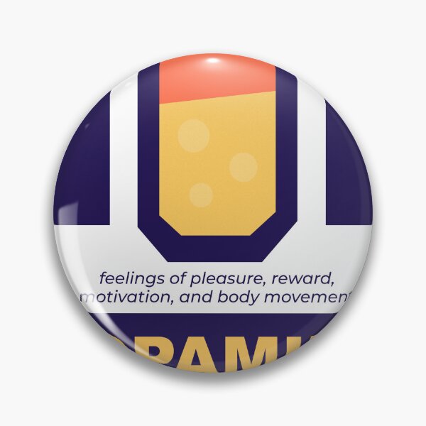 Item preview, Dopamine — Neuroscience & Brain Chemistry Graphic designed and sold by The Nomadic Designs.