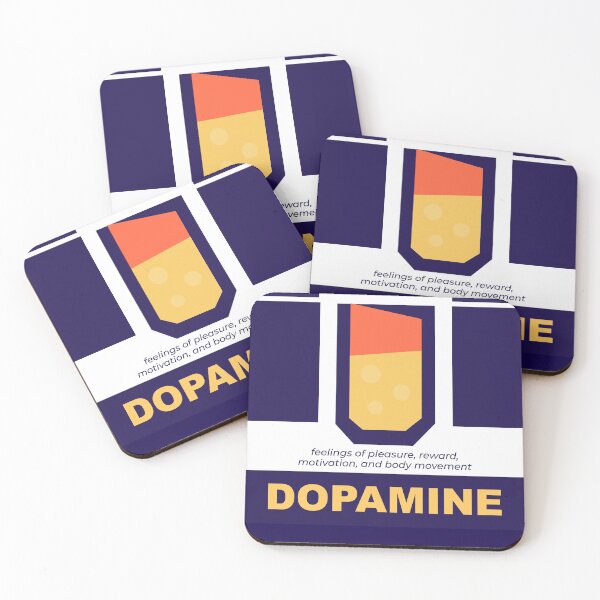 Item preview, Dopamine — Neuroscience & Brain Chemistry Graphic designed and sold by The Nomadic Designs.