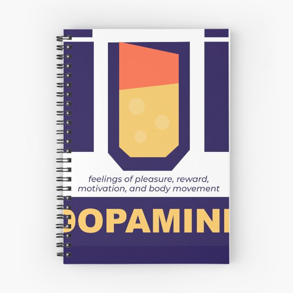 Item preview, Dopamine — Neuroscience & Brain Chemistry Graphic designed and sold by The Nomadic Designs.